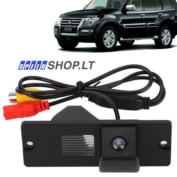 Mitsubishi Pajero galinio vaizdo kamera